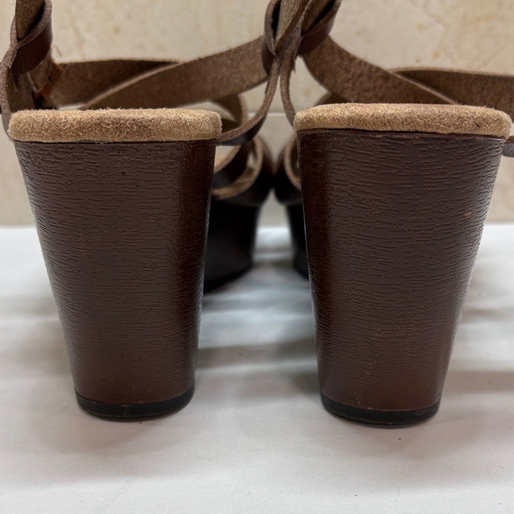 Maurices Brown Women's Wedge Sandals - Picture 6 of 12